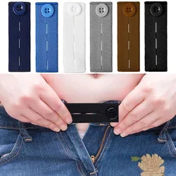 5pcs/lot Elastic Waist Extenders Adjustable Waistband Expanders for Women Men Jeans Pants Button Extender