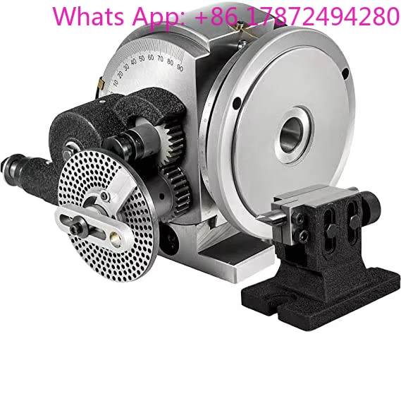 Gearbox Incl. Bearing Core Professional High Quality BS2 Universal Manual Dividing Head Machine Tool Milling Machine Accessory
