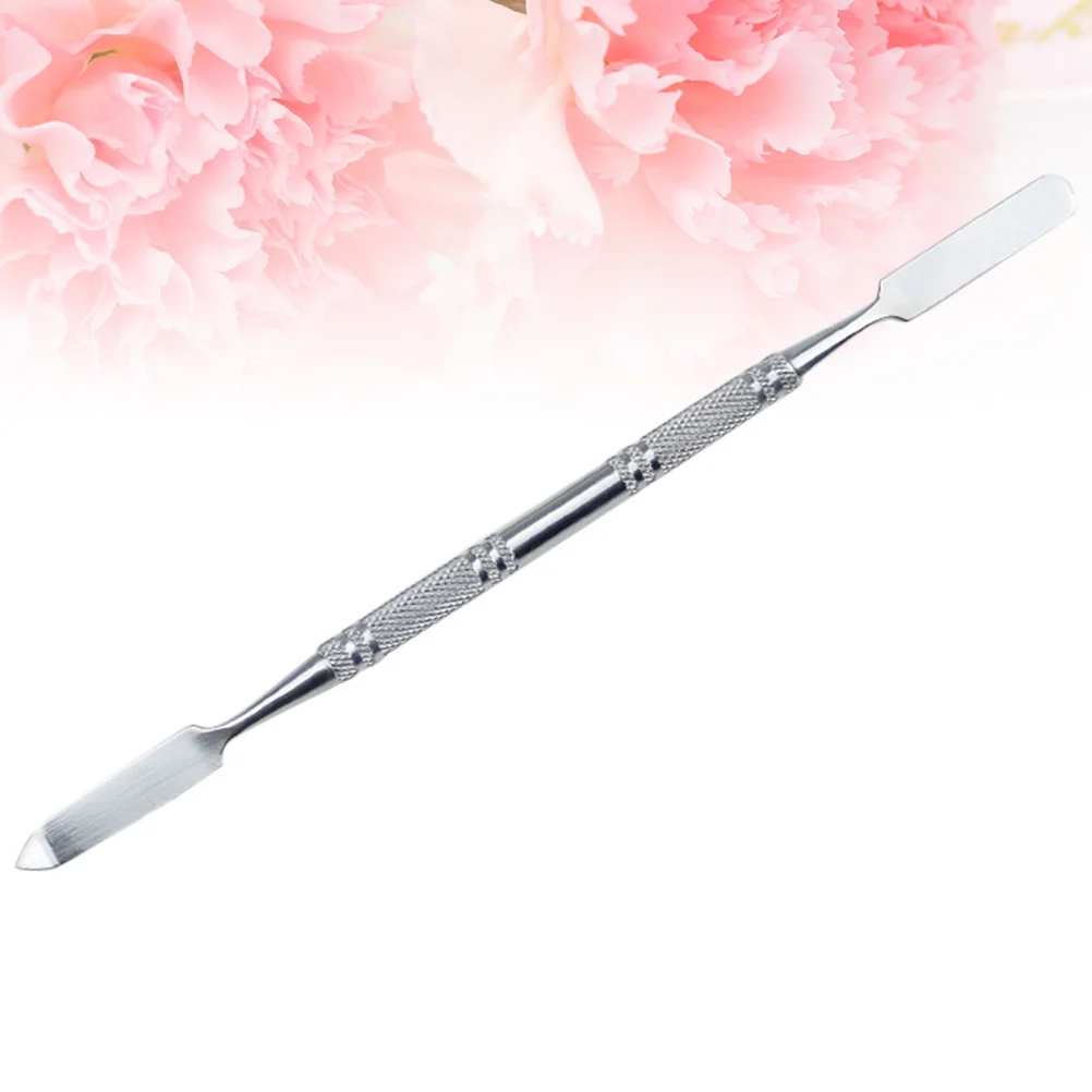 Stainless Spatula Foundation Mixing Stick Eye Shadow Makeup Tool Depotting Concealer