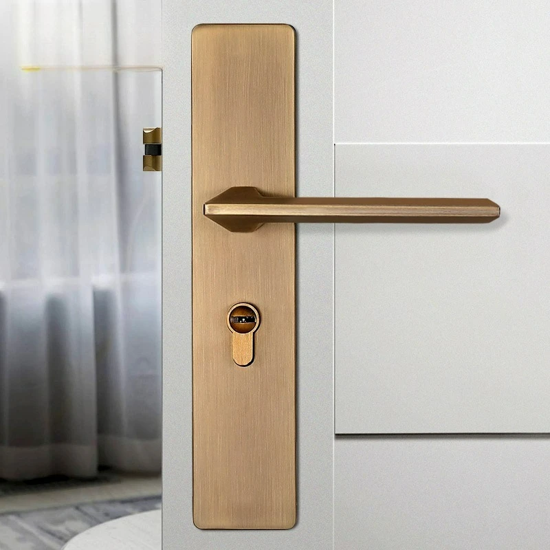

Bedroom Room Integrated Lock, Household Universal Indoor Door Lock, Zinc Alloy Silent Door Lock