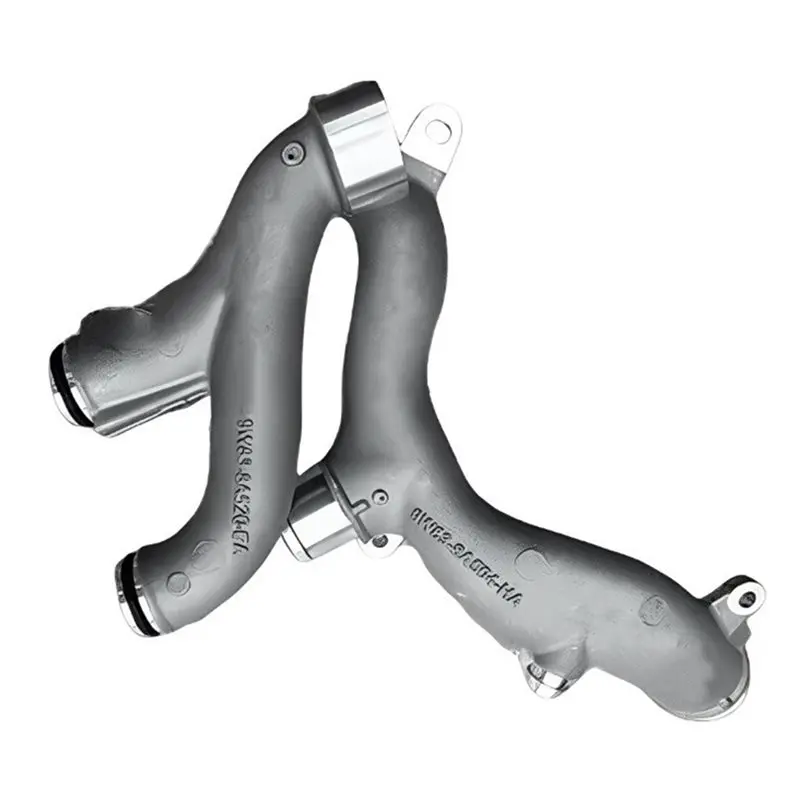 

LR186859 For Land Rover LR186917 For Jaguar AJ814311 AJ814312 2PCS Reinforced Thermostat Aluminum Water Pipe