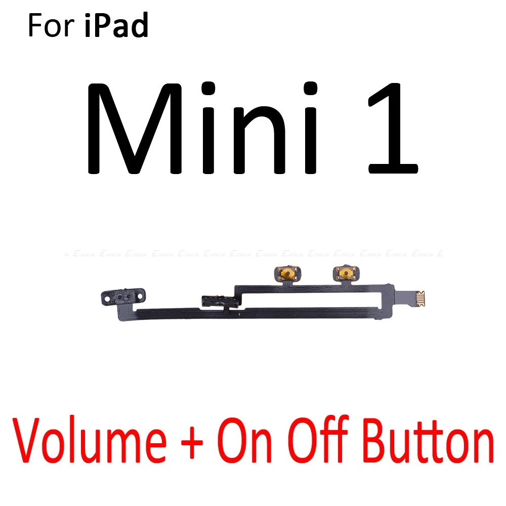 Power ON OFF Volume Key Button Switch Flex Cable Ribbon For iPad 5 6 7 8 Air Mini 1 2 3 4 5 10.2 inch 2017 2018 2019 2020