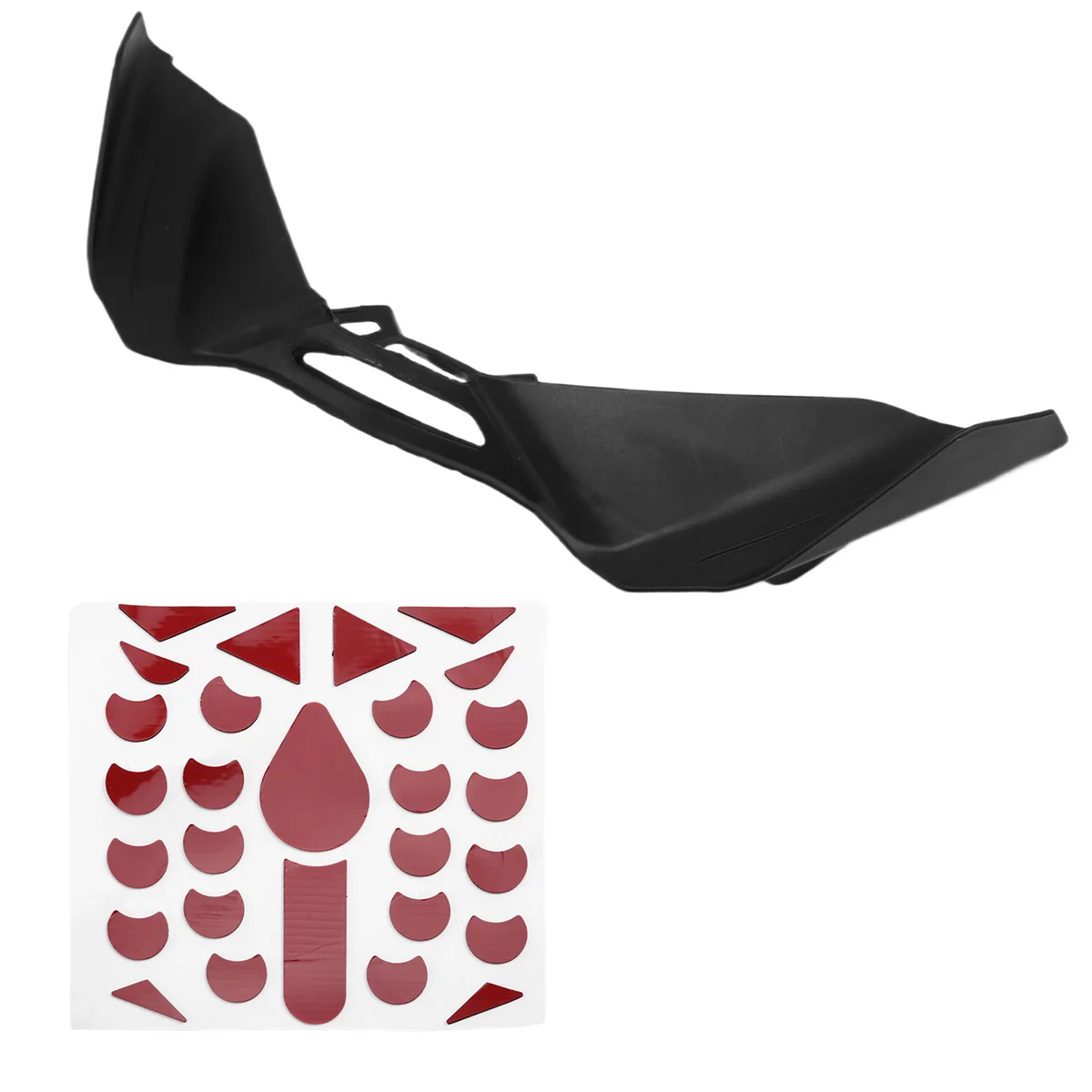 

A02Q-Motorcycle Front Spoiler Winglet Aerodynamic Wing Kit Spoiler for Yamaha MT-09 MT09 SP 2024+