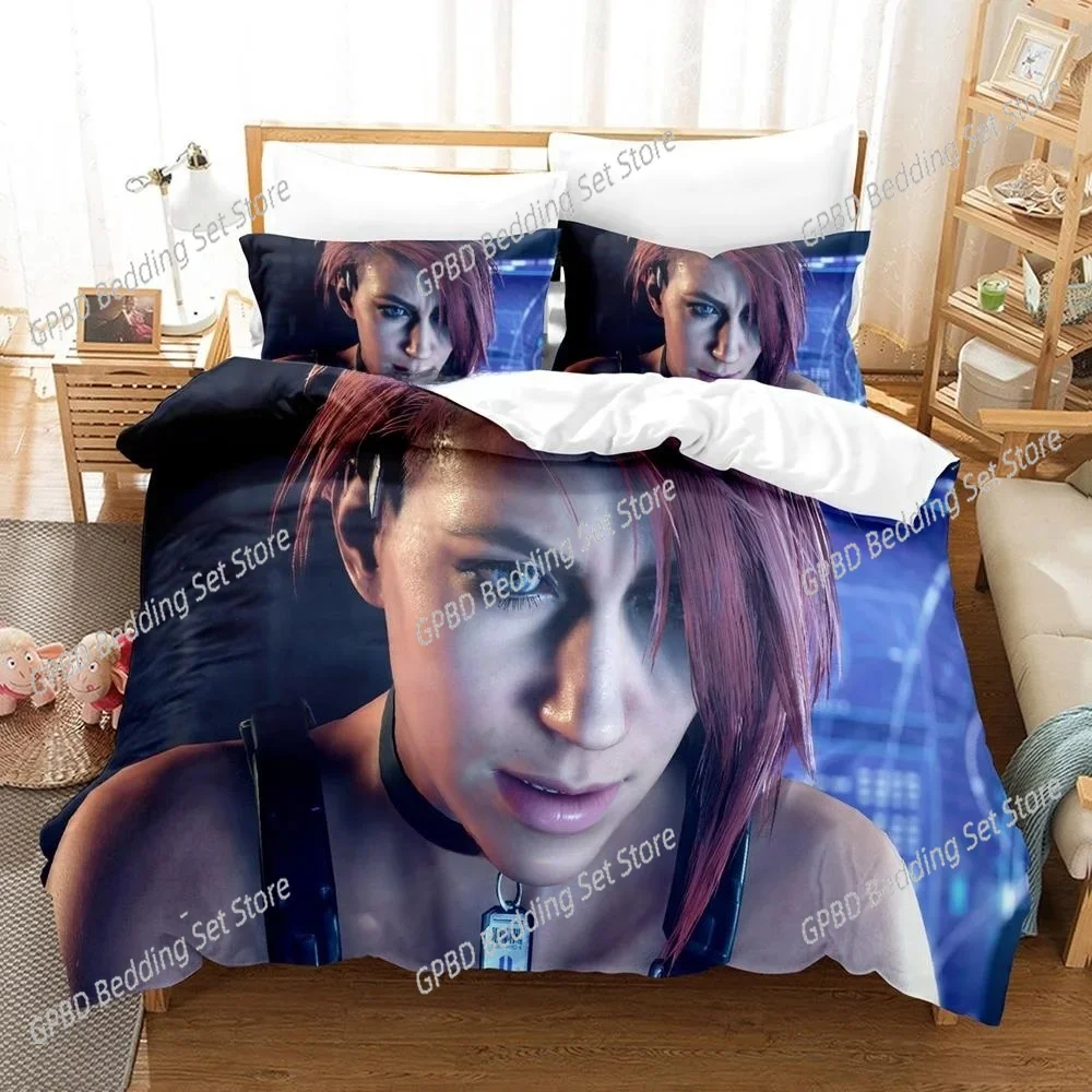 

Game Exoprimal 3D Bedding Set Duvet Cover Pillowcases Single Twin Full Queen King Size Home Decor Quilt Boys Gift