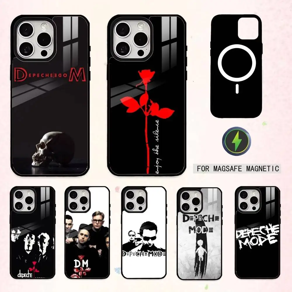 

B-Band Depeches M-Modes Phone Case For iPhone17,16,15,14,13,12,11 Plus,Pro Max Magnetic For Magsafe Wireless Charging