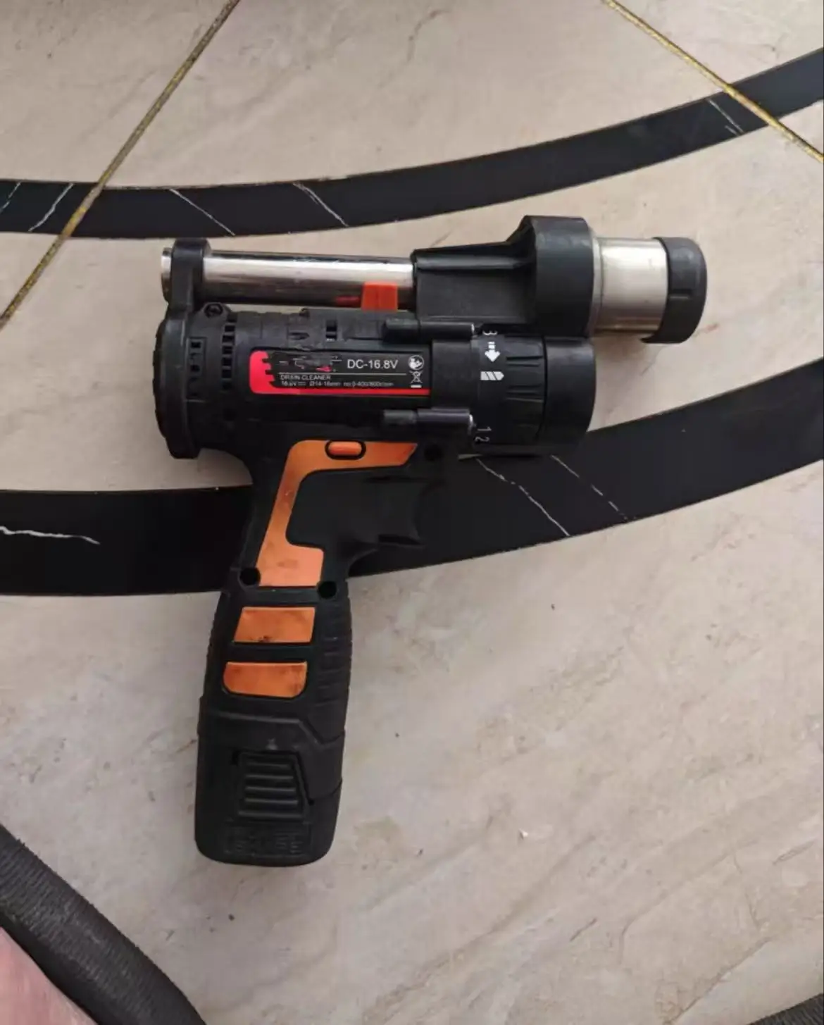 

12V Professional Pipe Dredge Machine Electric Drill Sewer Dredger Toilet Drain Clogging Cleaning Tool