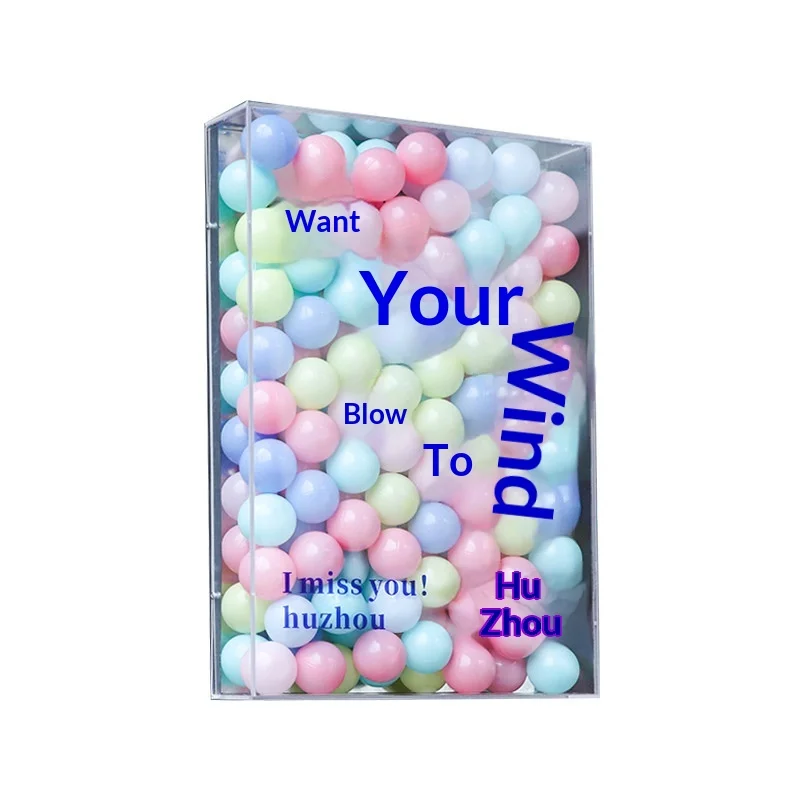 

Световой рекламный щит Ocean Ball с акриловыми светящимися буквами, персонализированный постер-табличка