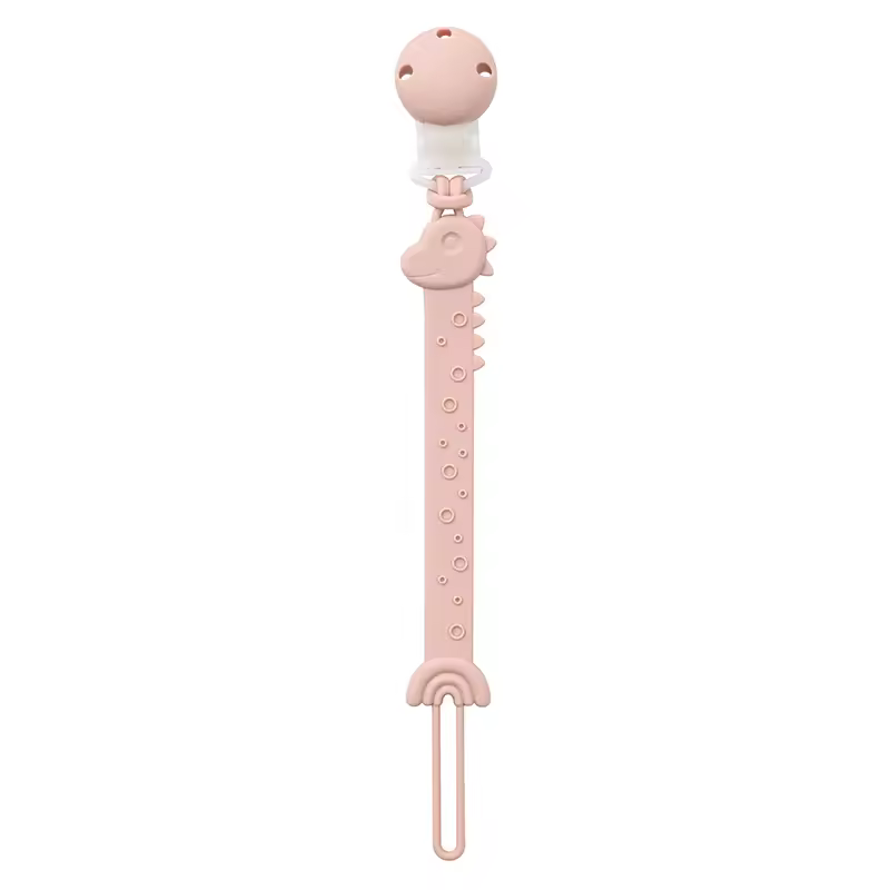 Silicone Pacifier Clips, BPA Free One-Piece Design Pacifier Holder for Baby Boy and Girl 3 Month+, Baby Accessories - Image 14