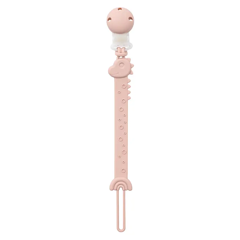 Silicone Pacifier Clips, BPA Free One-Piece Design Pacifier Holder for Baby Boy and Girl 3 Month+, Baby Accessories - Image 14