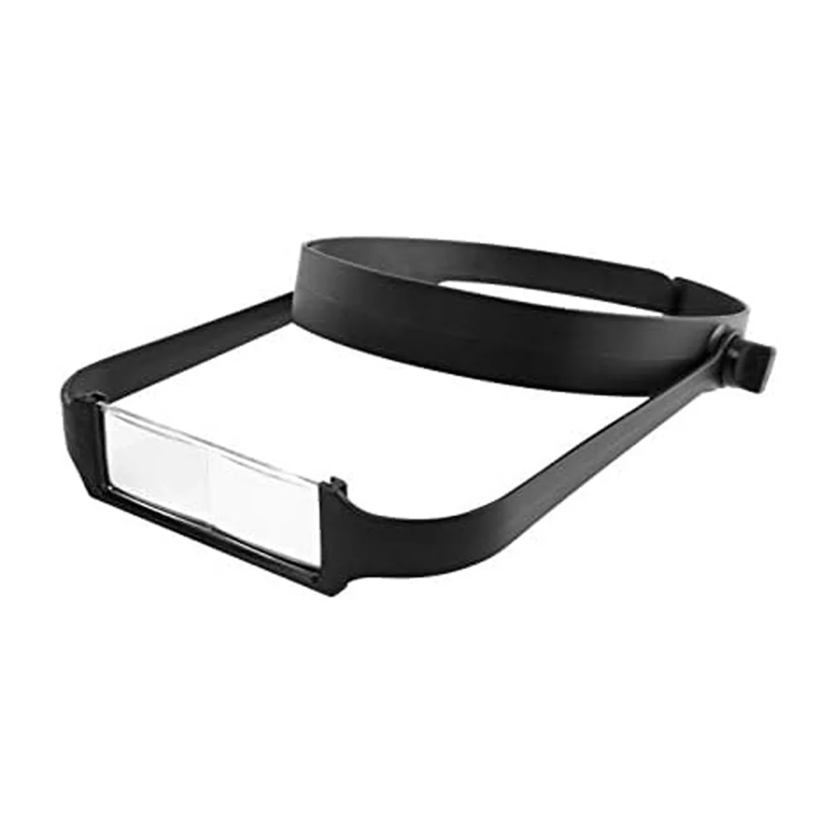 B50C Slimline Headband Magnifier with 4 Lenses, Assisted Repair of Head-Mounted Reading Magnifying Glass