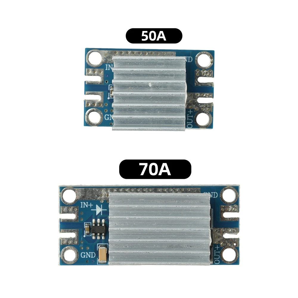 50A/70A Hochstrom-Idealdiodenmodul DC 4–90V Weitspannungsbereich Solar Anti-Reverse-Schutzplatine – Detail 3
