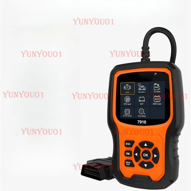 7910 Is Suitable for Full System Diagnosis, Reading Code, Cleaning, Maintenance OBDII Fault Scan