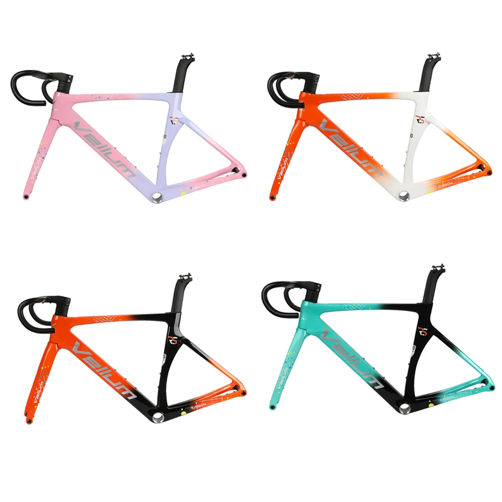 

Vellum- RS Series First-generation Carbon Fiber Road Bike Frame REAR FORK AXLE 12X142MM Road Frame Bicycle