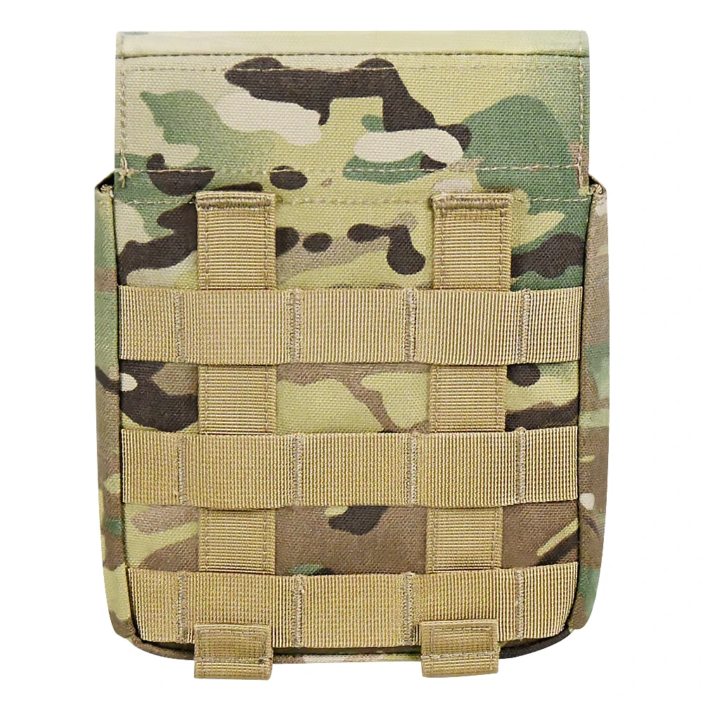 Bolsa lateral táctica para portador de placa, equipo de chaleco, accesorios Molle, 1000D, 6x6, 6x8 pulgadas