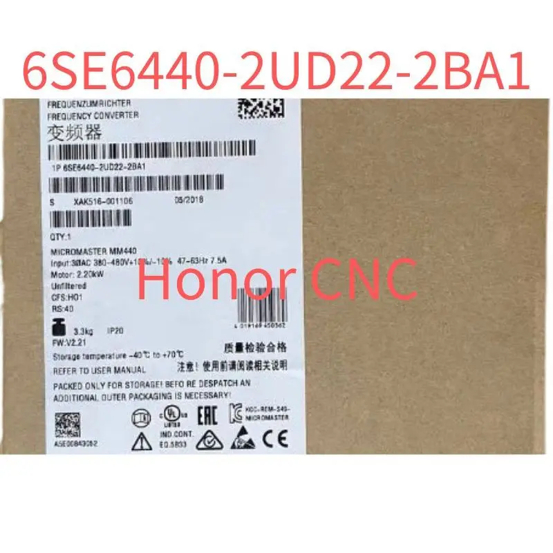 

6SE6440-2UD22-2BA1 6SE6440 2UD22 2BA1 Brand New Module