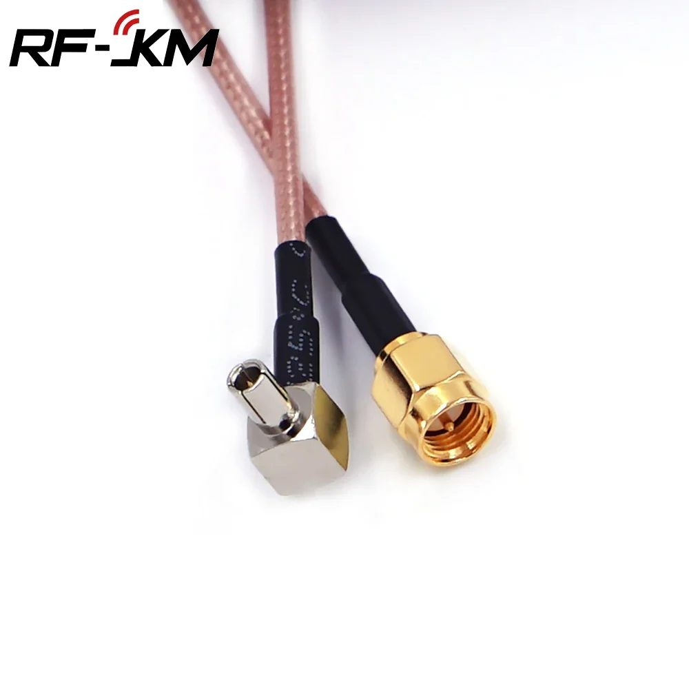 5pcs RF Pigtail SMA male to TS9 male 90 degree Connector RG316 Coaxial Cable 15CM Adapter 3G usb Modem antenna Extension cable