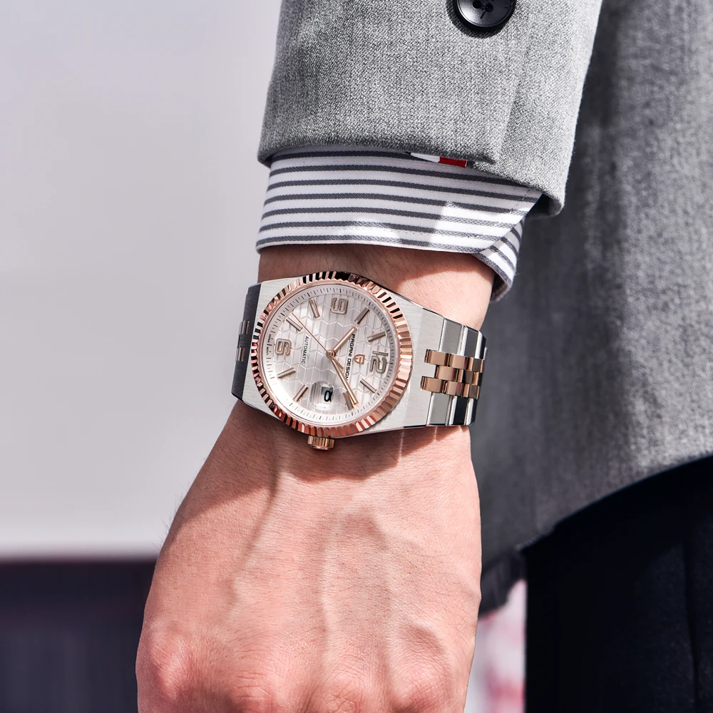 2025 New PAGANI DESIGN Men's Mechanical Watches Luxury Automatic Watch For Man AR Sapphire Waterproof Luminous Sports Clock Box