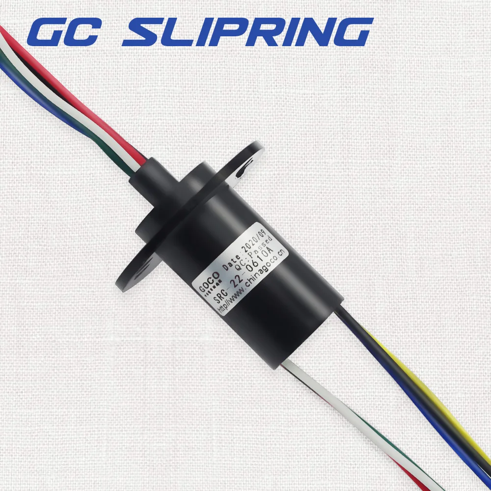 Electric slip ring dining table electric slip ring wind power generation slip ring collector ring 6-wire/10A