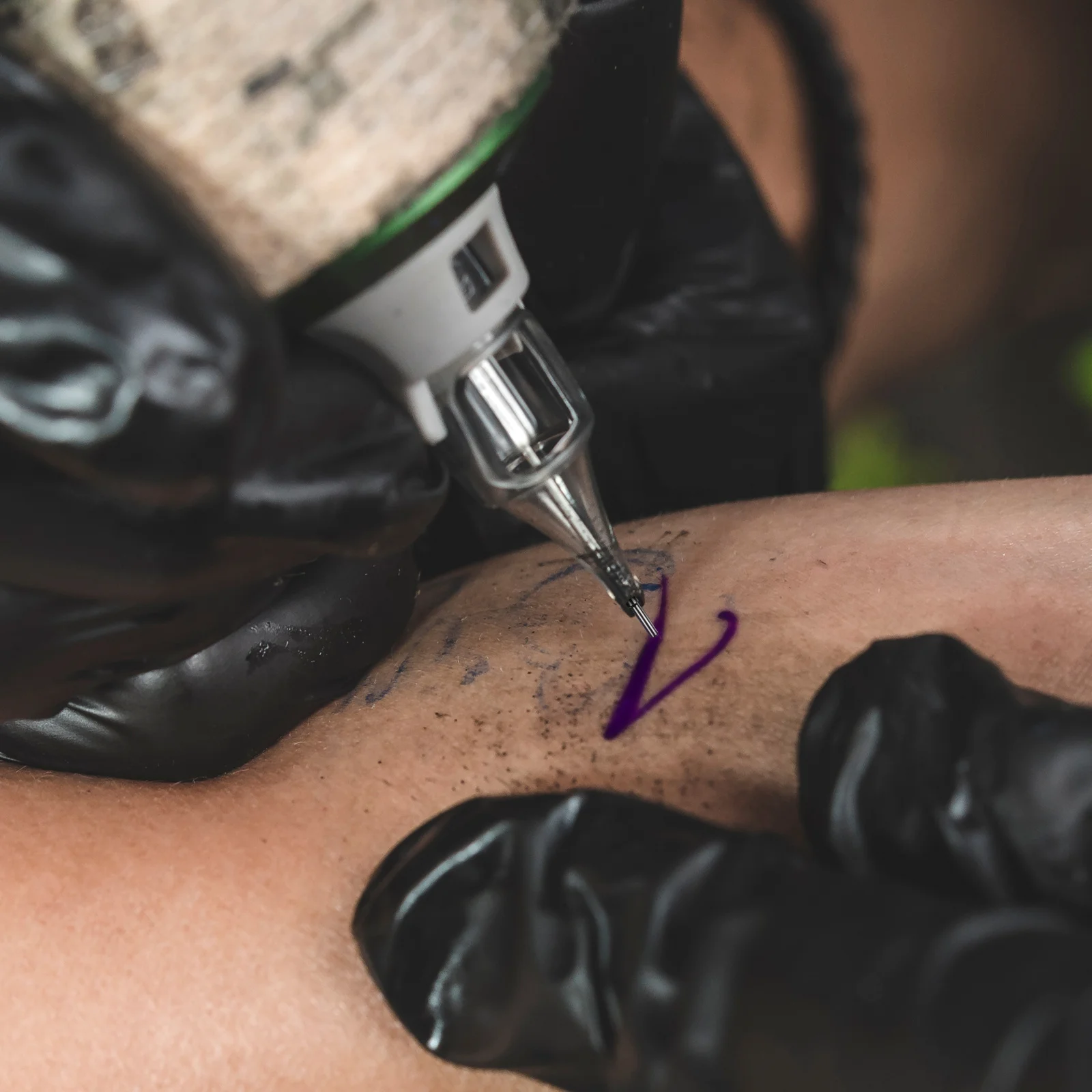 

20pc Pen Cores Purple Fine Tip For Microblading Skin Marker Pen Cores Tool Safe No Methanal