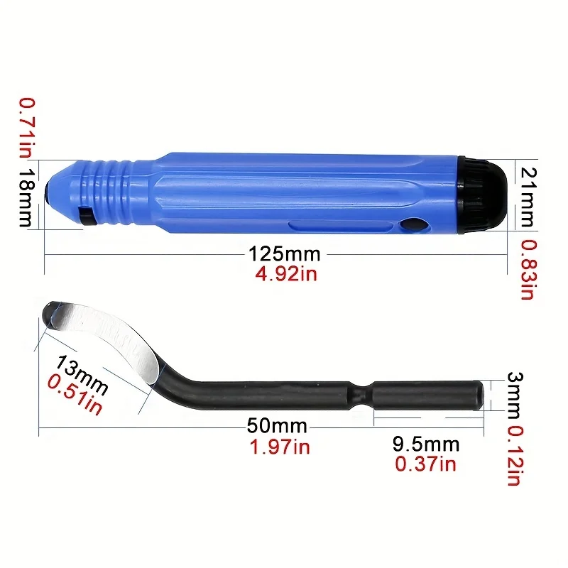 Hand Deburring Edge Trimmer Scraper Edge Trimmer  Trimming Tool Professional to Remove Waste Edges