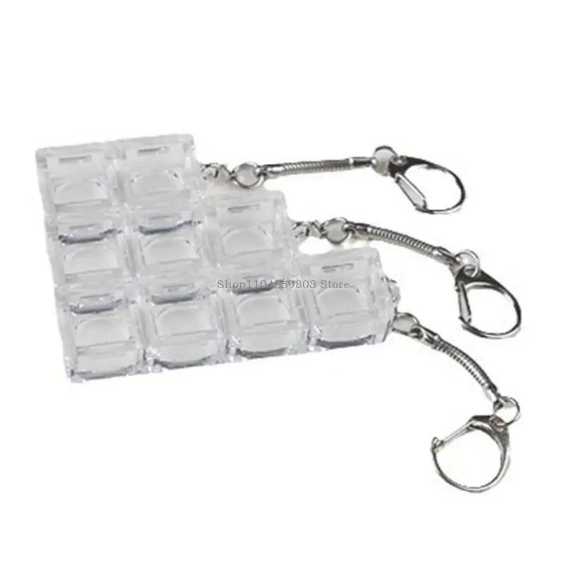 Switches Tester Keychain for Mechanical keyboards Keychain Sampler 2/3/4 Holes