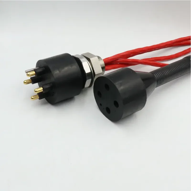 HYSF 4-core Per Core 60A Deep-sea Underwater Connector Waterproof Plug Male and Female Pair Plug Subconn
