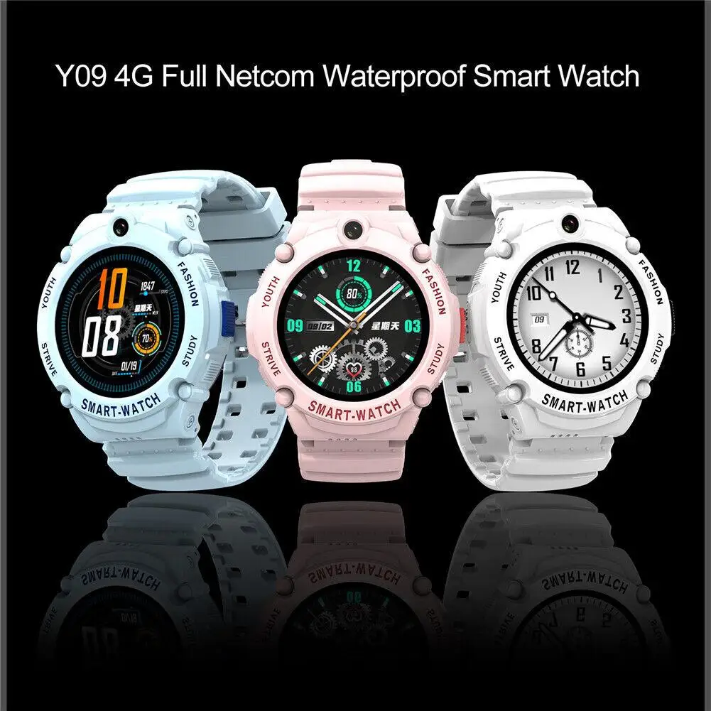 4G Smart Watch Phone SOS Call Camera GPS Location Activity Tracker Boys Girls Smartwatch for Android iOS Cell Phone