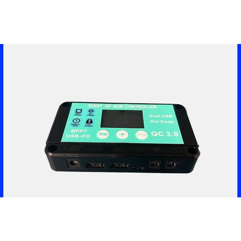 Wind Hydraulic Generator Charging Regulator for MPPT LCD Control USB12V24V Solar Charging Fast Charging