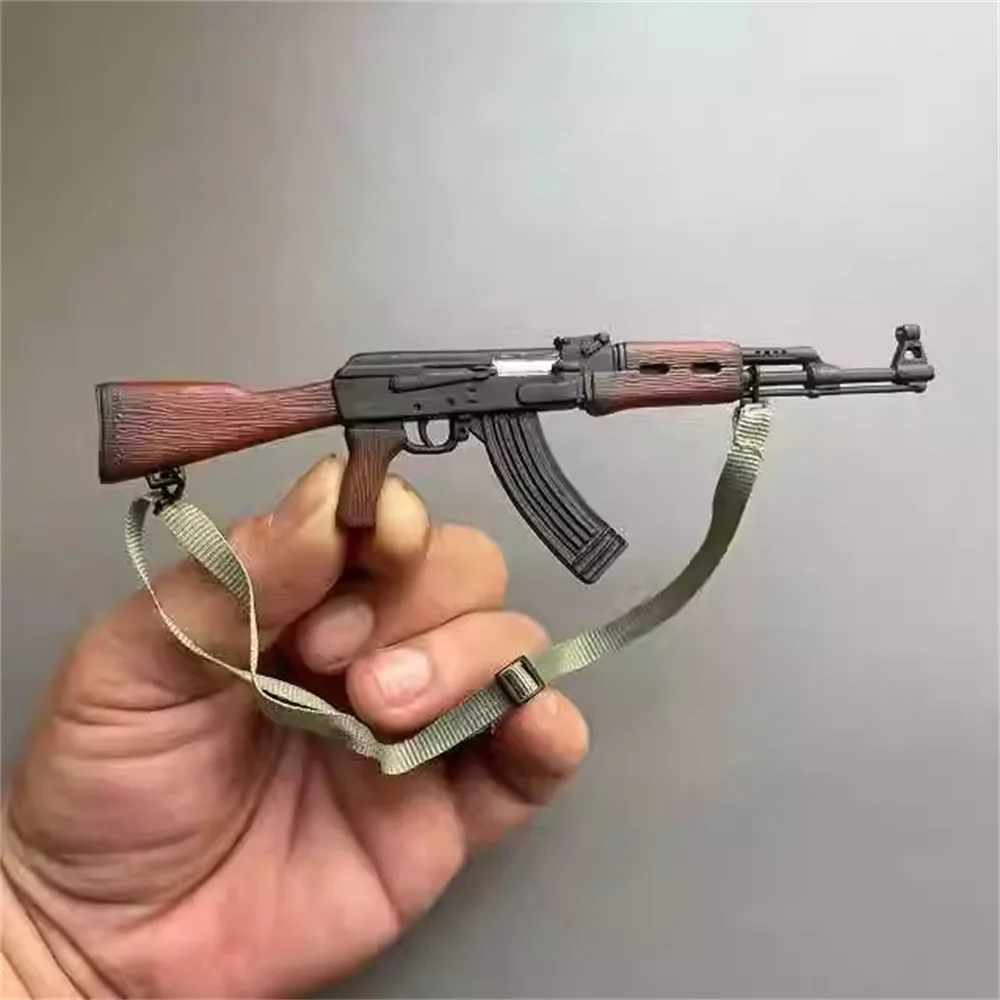 

For Sale 1/6th 21st Toys Model AK47Weapon PVC Material Clip with Sling Not Real For 12" Action Figure Scene Component DIY