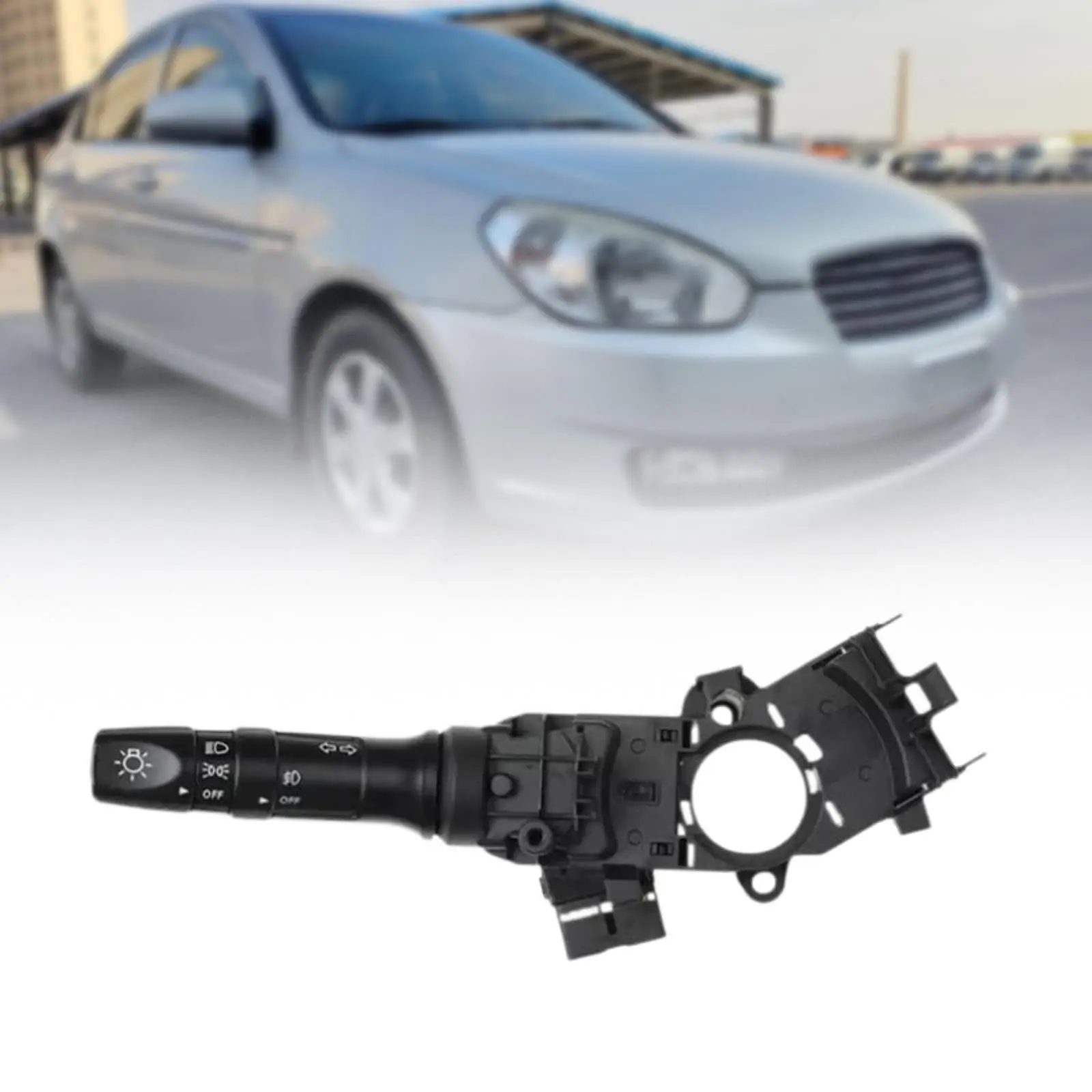

Headlight Turn Signal Switch 93410-1R011 Headlight Fog Light Turn Signal Control Switch for Hyundai 11-17 Direct Replace