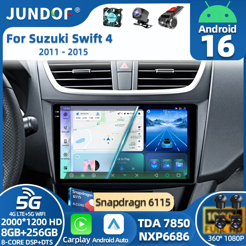 

Android 16 Car Radio Stereo For Suzuki Swift 4 2011 2012 2013 2014 -2016 Multimedia Video Player 2 Din Auto Audio G Stereo Audio