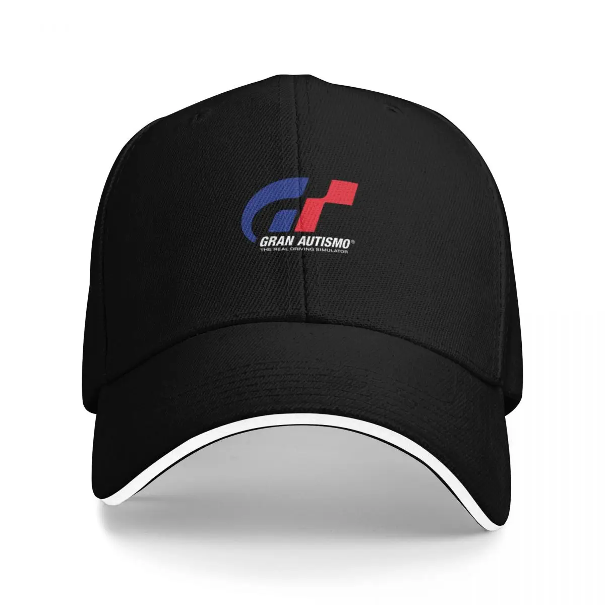 Gran Autismo LogoGran Turismo logo spoof parody meme (1) Baseball Cap Ball Cap Thermal Visor Kids Hat Bobble Hat Man Women's