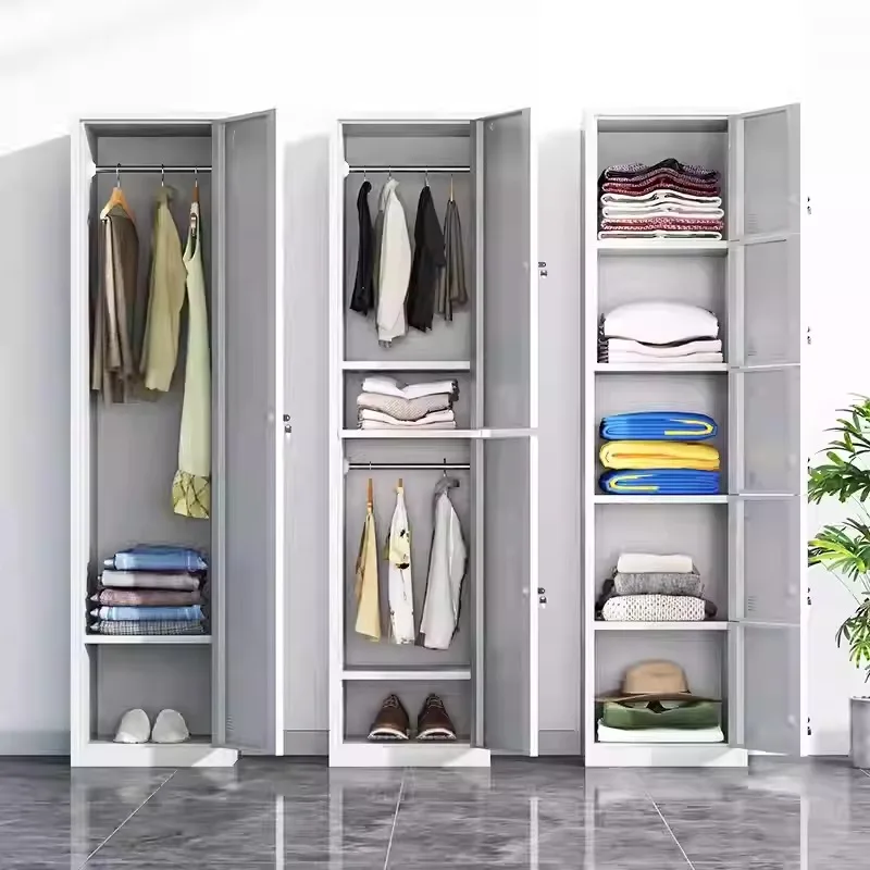 Steel Locker Office Workshop Gym Living Room Multi-door Industrial Cabinet Metal Wardrobe Employee Locker