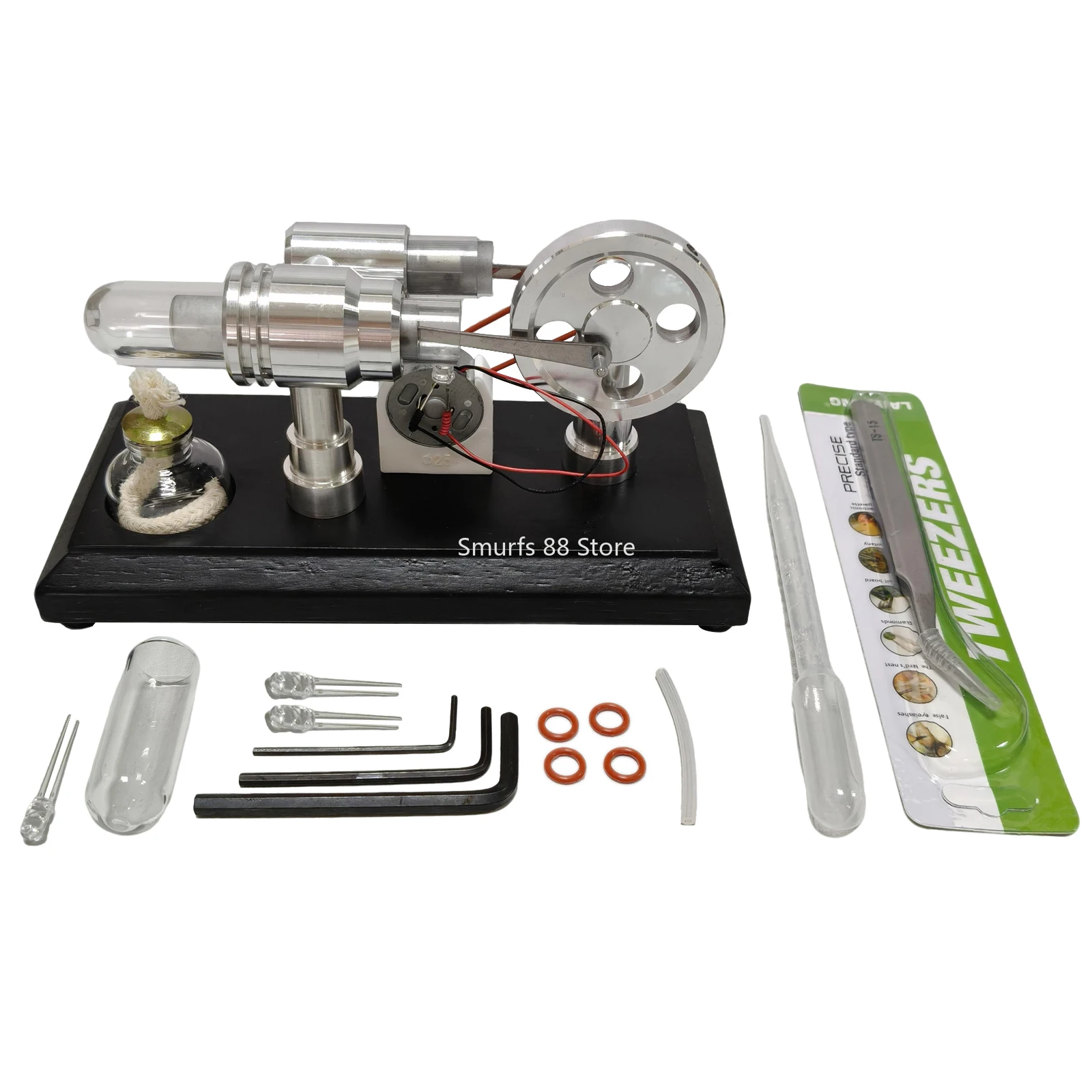 

Модель двигателя Стирлинга, металлическая модель генератора Стирлинга, наука, физический эксперимент, обучающее пособие, модель двигателя, игрушки