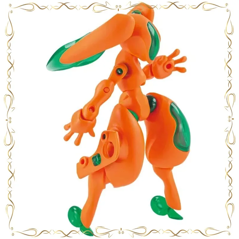 

Gashapon Rabbit Robot Active Joint Collection Ornament Action Figure Model Toys