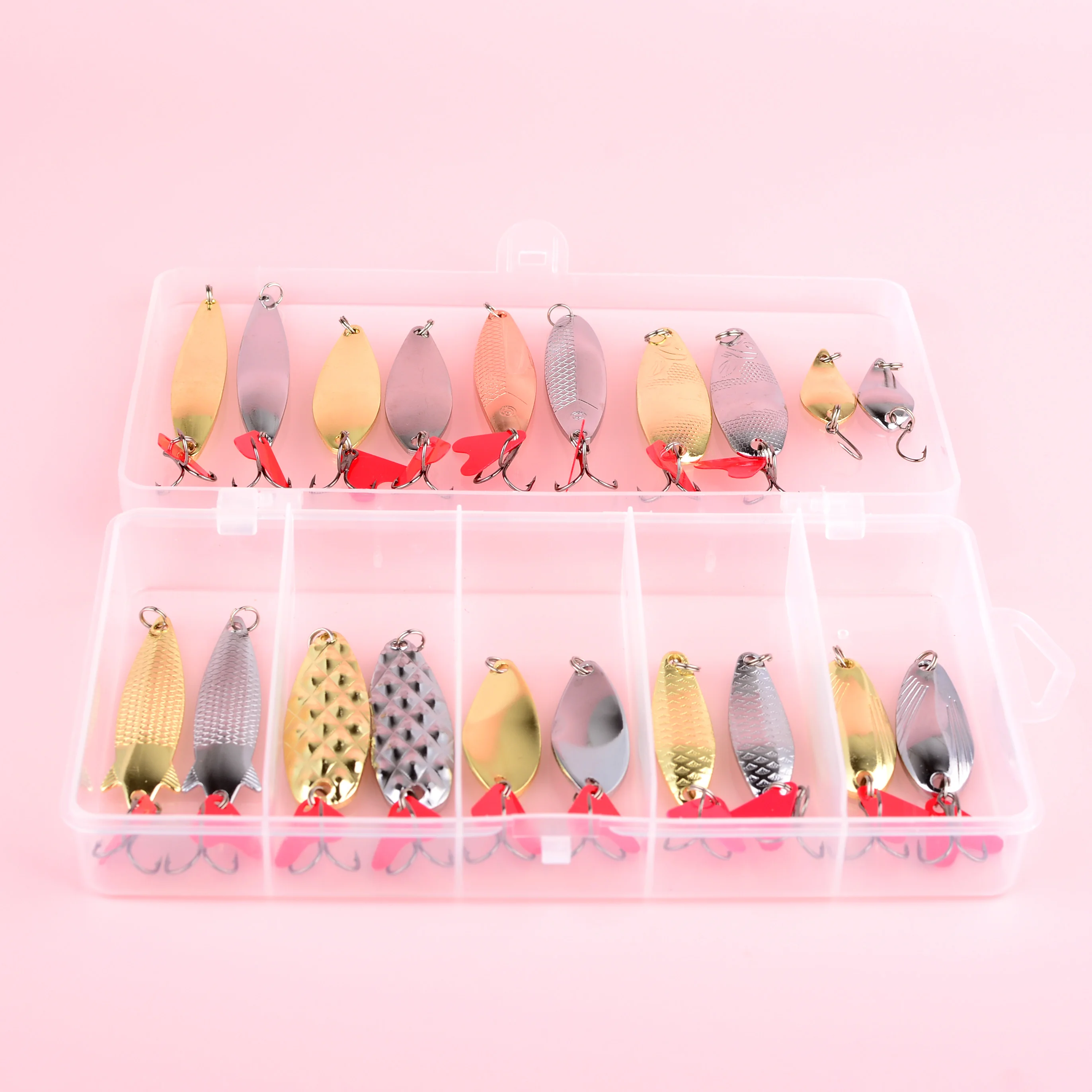 Señuelos universales de largo alcance con lentejuelas para casting - imagen 3