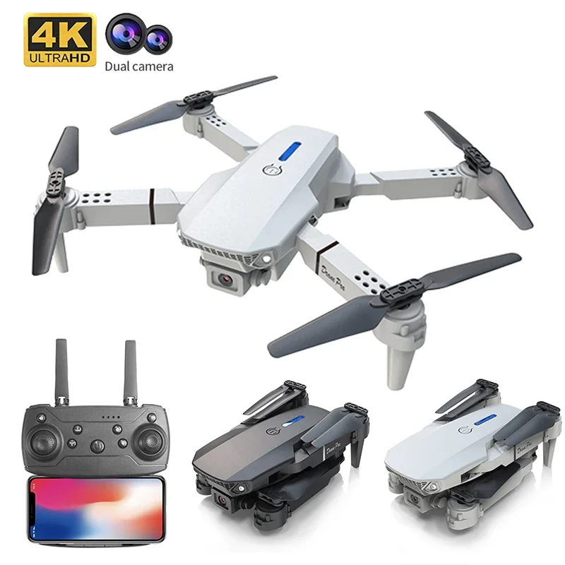 

Mini Drone 4k Professional wide-angle HD camera WiFi fpv height Hold Foldable RC quadrotor helicopter Camera-free children's toy