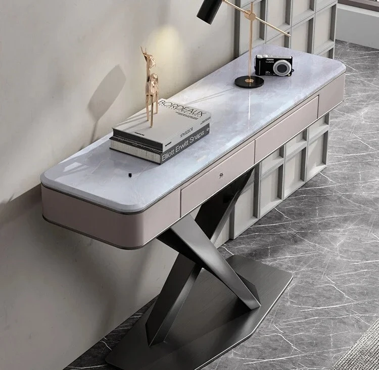 

Natural marble Xuanguantai strip case light luxury high-end storage