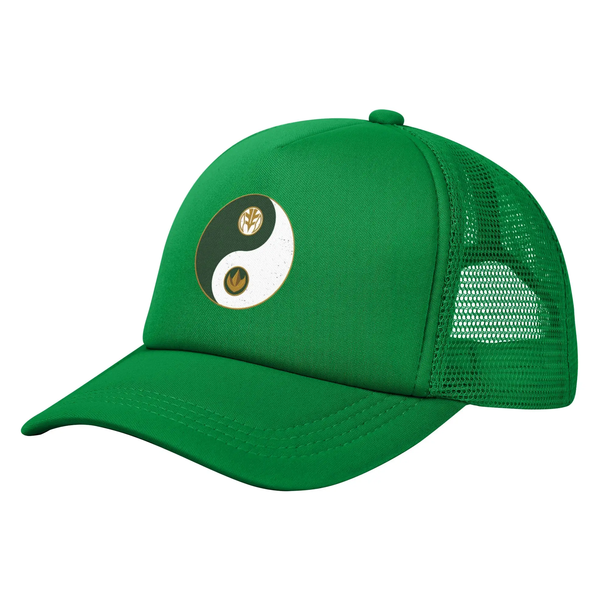 Adult Power Rangers Balance  Trucker Hat Outdoor Mesh Baseball Caps Polyester  Hats Adjustable Fishing Hat Summer view 3