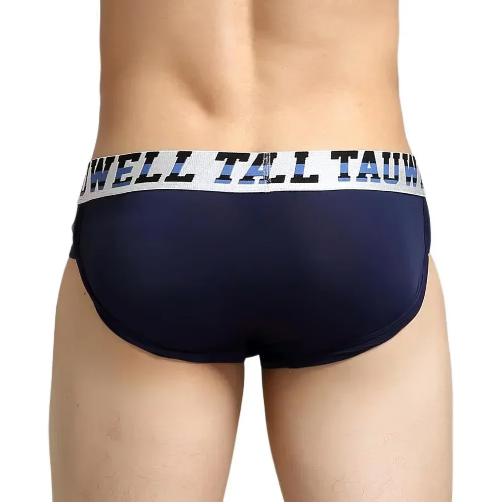 Trendy Hollow Design Nylon Men Triangle Briefs Sexy Lightweight Male Underwear For Young Men Daily Wear