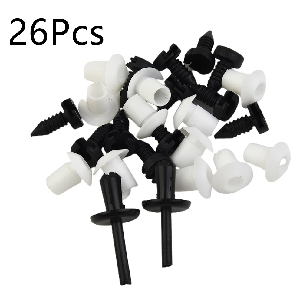 

26 Pcs Door Card Trim Clips Panel Clips Fastener For Land Rover Defender Door Panel Card Trim Cover Fixing Clip