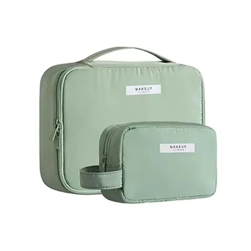 Travel Makeup Bag Water-resistant Toiletry Cosmetic Bag Portable Large Capacity Makeup Box Skincare Toiletry Storage Organizer