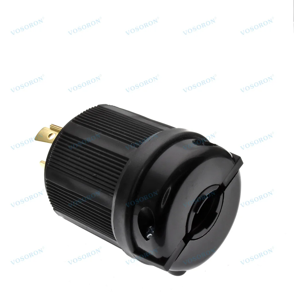 NEMA L14-20P & NEMA L14-20R Locking Plug and Connector,Generator Twist Lock Plug Adapter,20 Amp 125/250V 3 Pole 4 Wire Grounding - view 4
