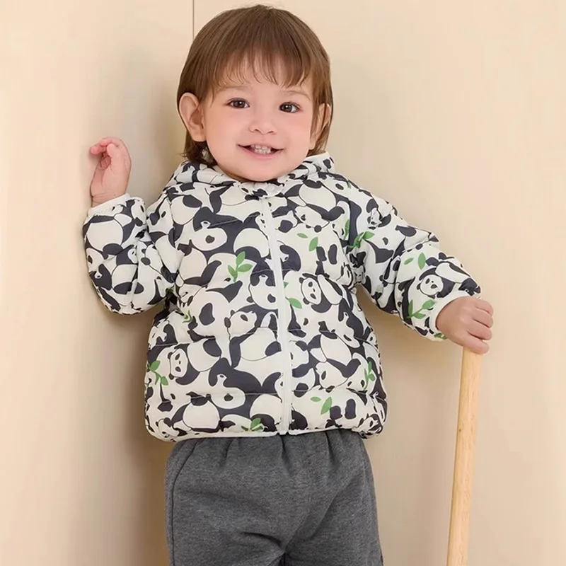 

2025 New Children's Cotton Clothes Winter Boys' Cotton Jacket Baby Cotton Jacket Kids