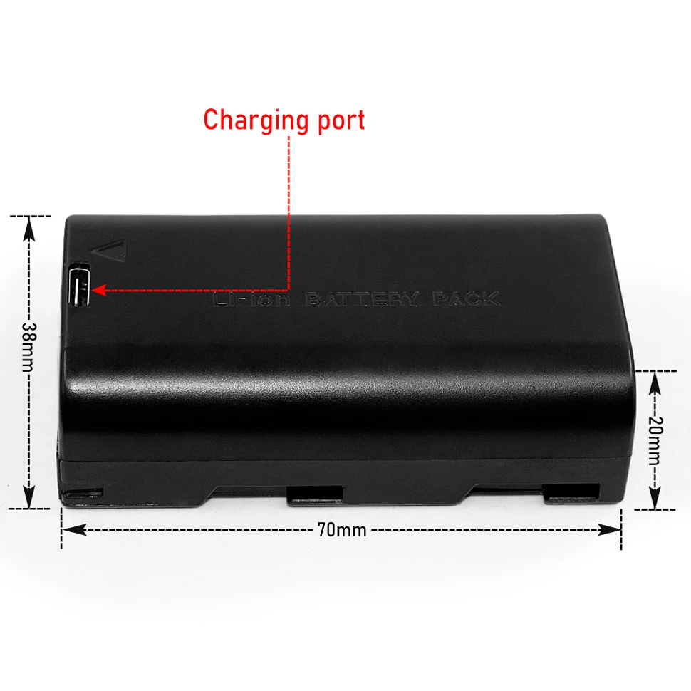 3.7V 5000mahs Lithium Battery for Red/Green Laser IE12, IE16 and IE16R Laser