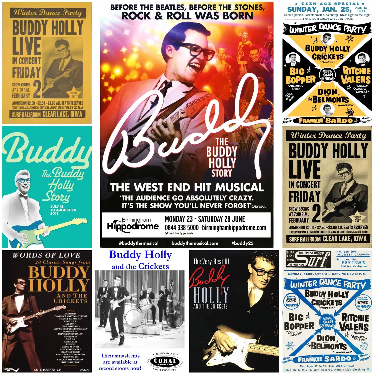

Buddy Holly Poster Decorative Painting Canvas Poster Gift Wall Art Living Room Posters Bedroom Painting