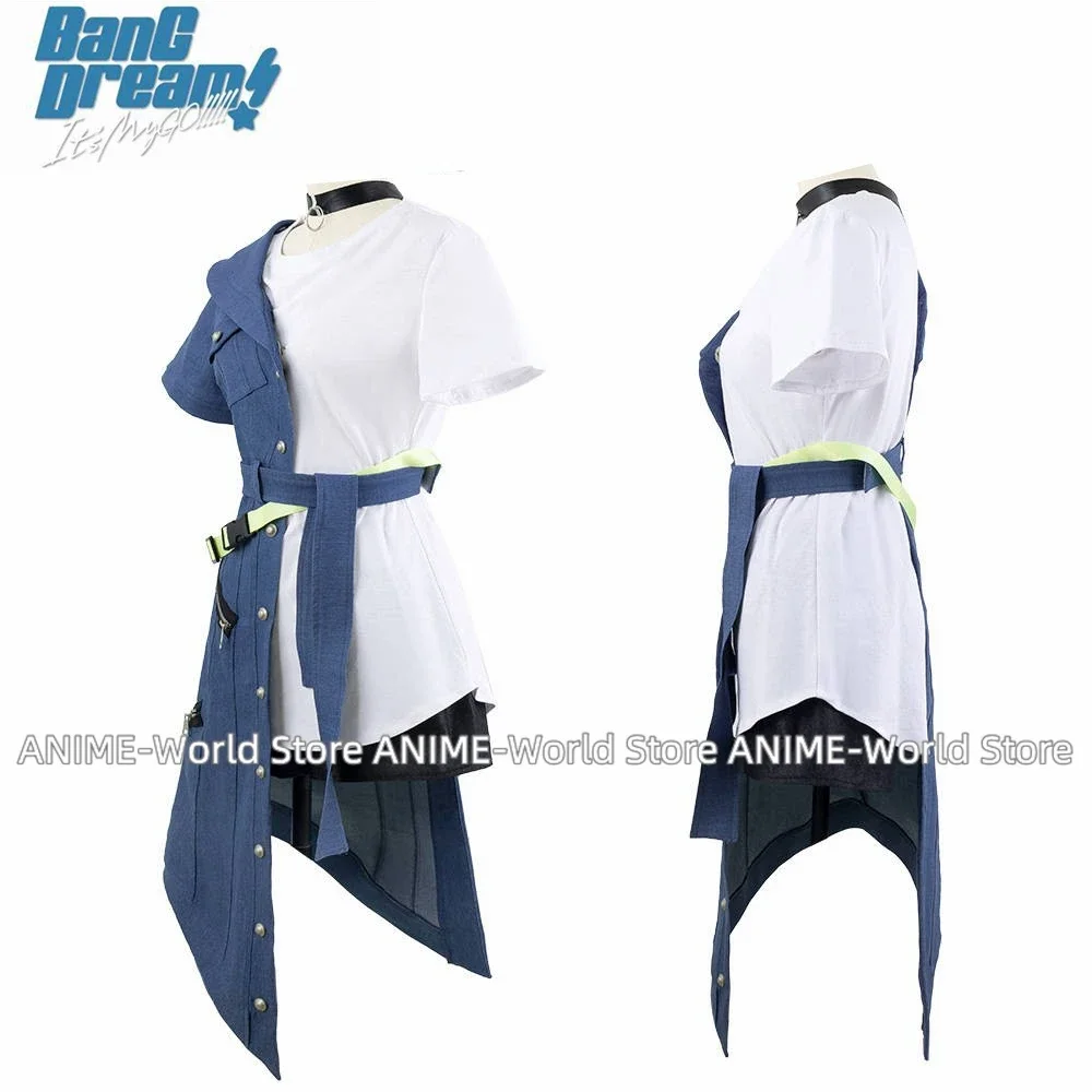 

Halloween Any Size Wig《Custom Size》BanG Dream! It's MyGO!!!!! Kaname Rana Cosplay Costume Women Dress