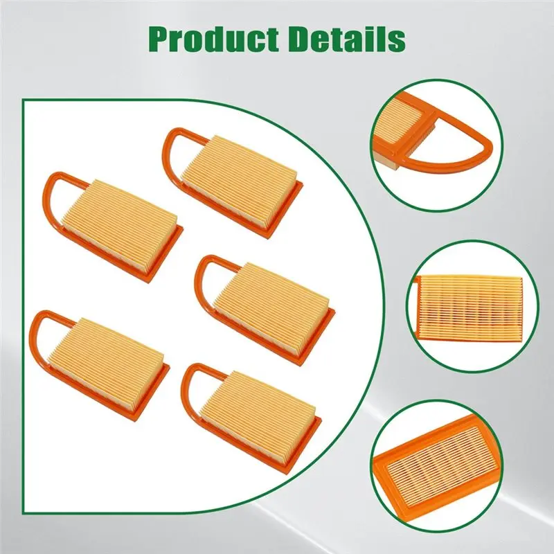 ABRU-For BR500 BR550 BR600 Air Filter Replacement Backpack Blowers Air Filter
