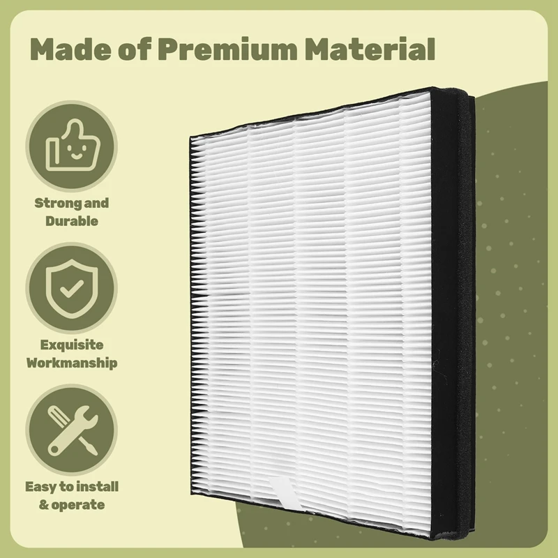 

Purifier filter screen Fit for Purifier DE5206 DE5205 Purifier Hepa Filter HEPA Filter FY1119
