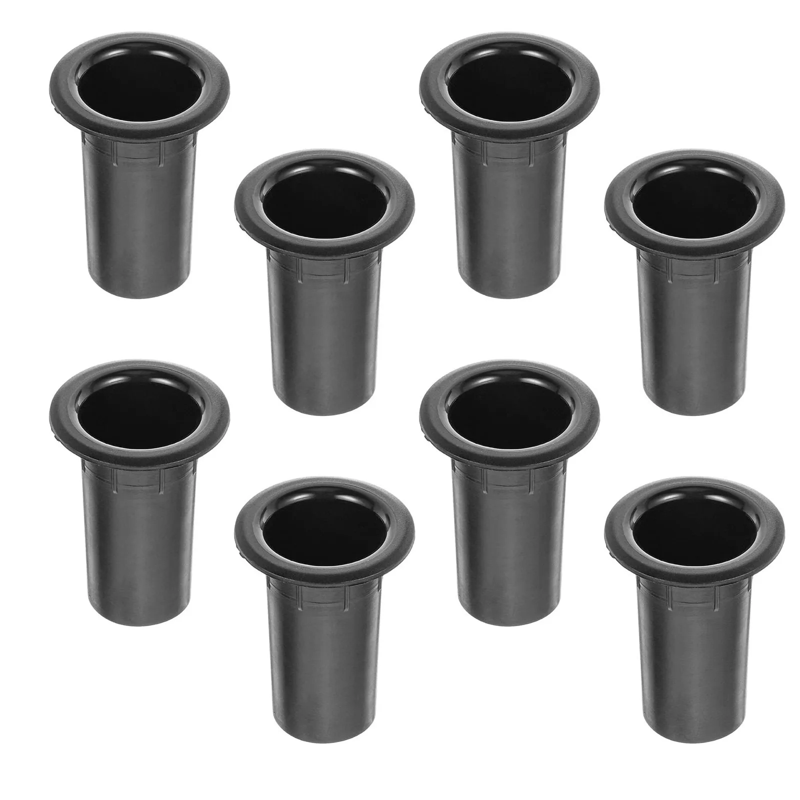 

8pcs Speaker Port Tube Plastic Abs Subwoofer Box Port Tube For Audio Bass Reflex Enhancement Improved Sound Clarity Vent